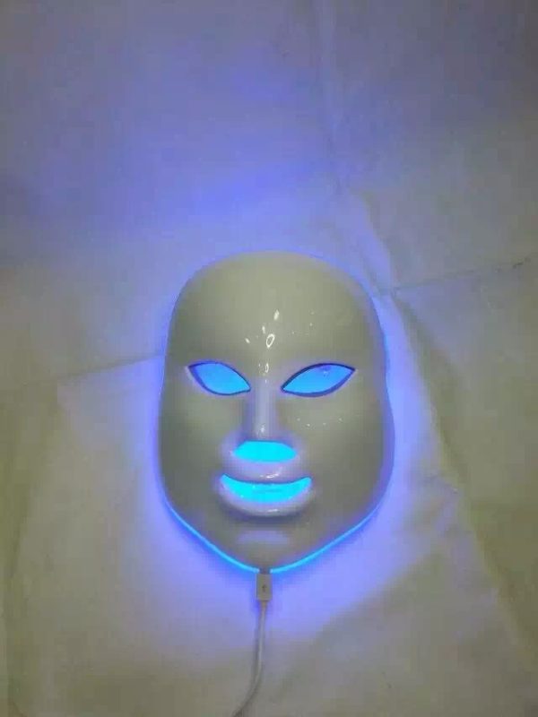Козметична LED маска за лице - Маска за фотодинамична терапия – снимка 2