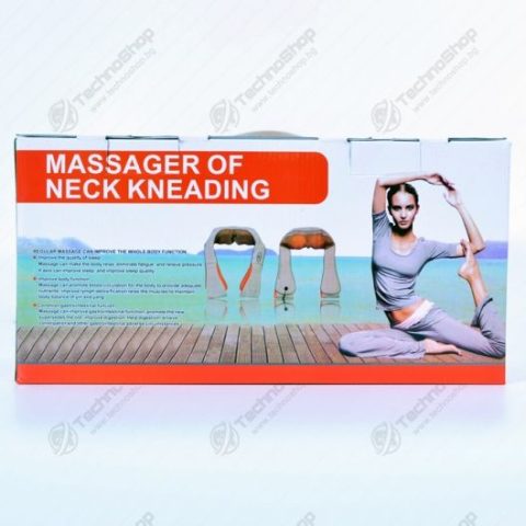 ШИАТЦУ МАСАЖОР - SHIATSU масажор за врат, рамене и гръб
