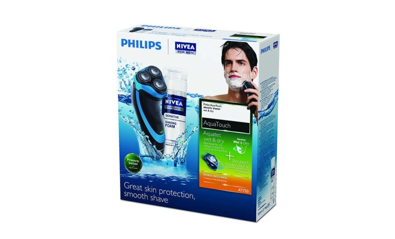 Електрическа самобръсначка Philips AquaTouch AT750/16