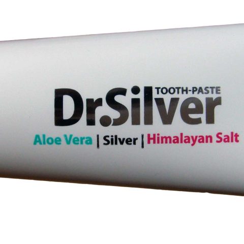 ИНОВАТИВНА ПАСТА ЗА ЗЪБИ "Dr.Silver"- с Алое вера, Сребърни йони и Хималайска сол