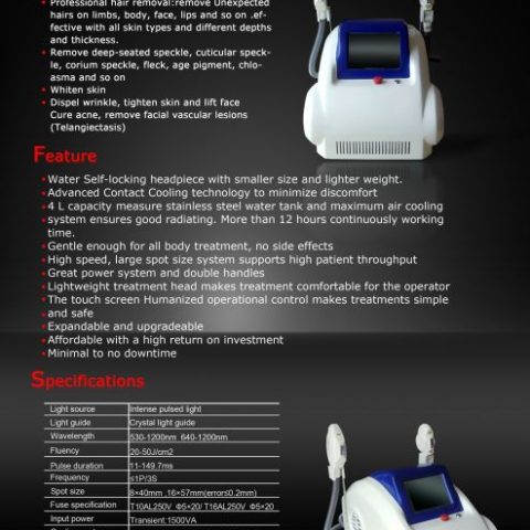 ПРОФЕСИОНАЛНА ТЕХНИКА ЗА КОЗМЕТИЧНИ САЛОНИ - IPL & HR & SR  система [GE- mini] – снимка 2