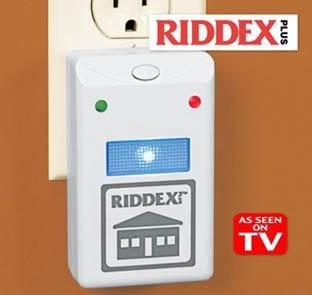 Riddex Pro Plus - уред против гризачи, хлебарки, мравки, паяци