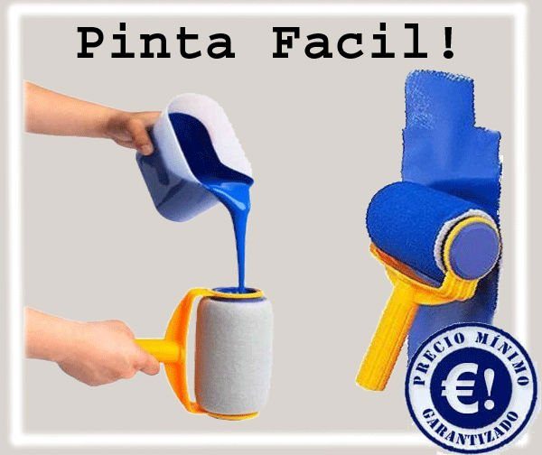 ВАЛЯК ЗА БОЯДИСВАНЕ "EASY PAINT", В КОЙТО БОЯТА СЕ СИПВА ВЪТРЕ ВЪВ ВАЛЯКА – снимка 4