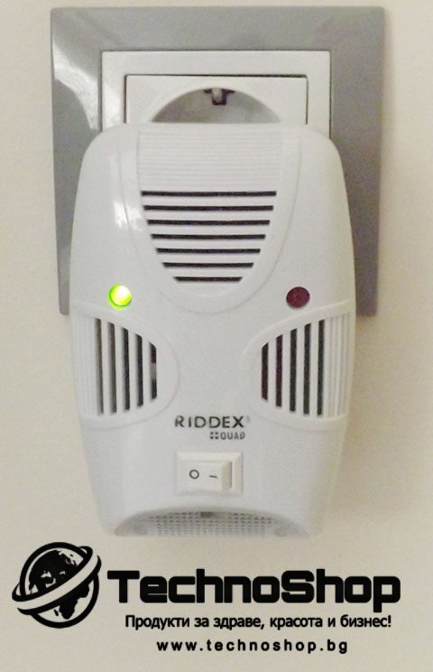 Riddex Quad-Уред против вредители - гризачи, насекоми – снимка 2